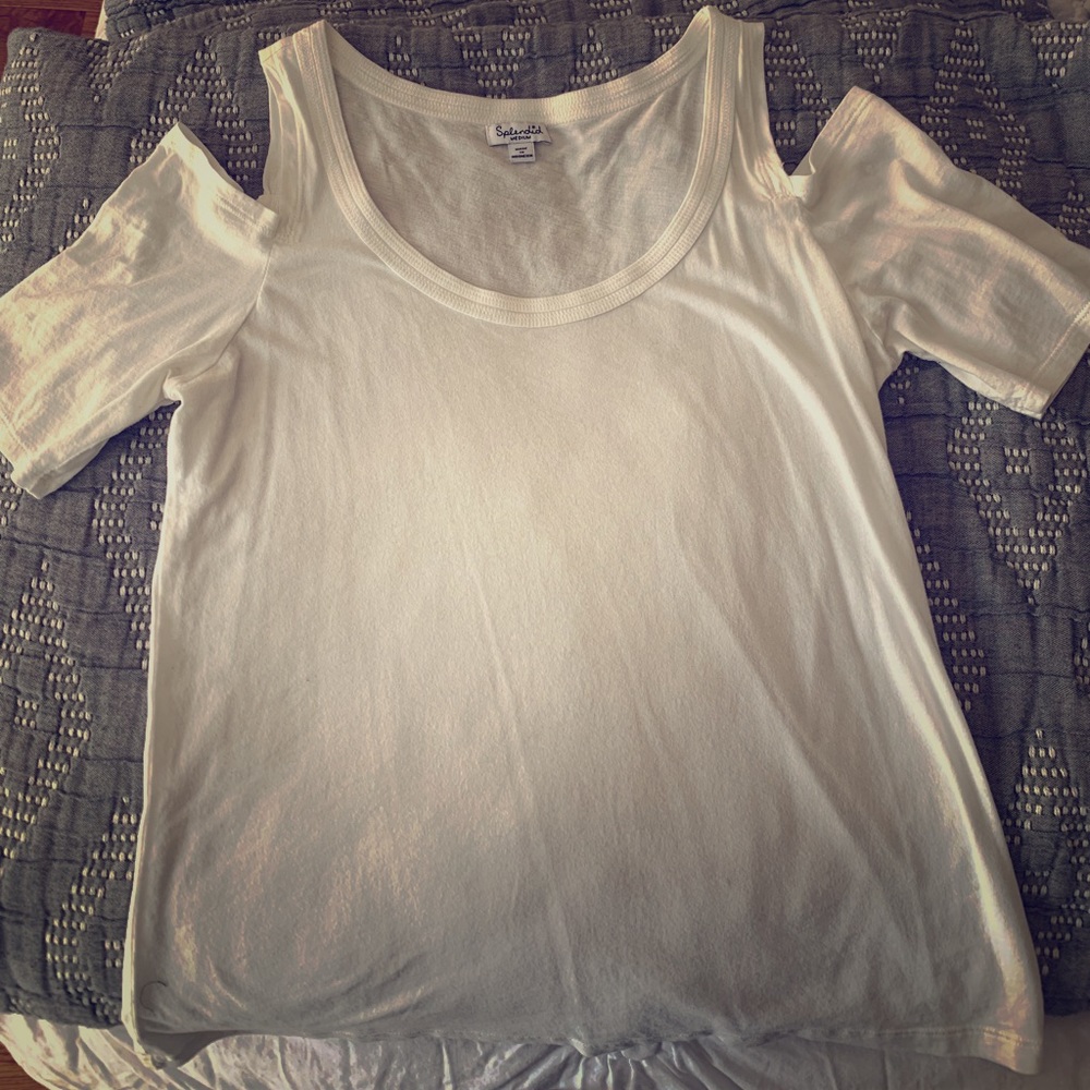 Splendid Cold Shoulder Tee
